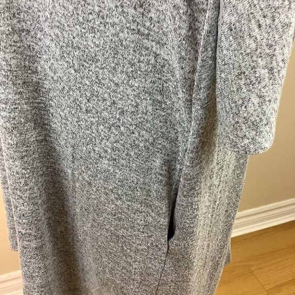 WILFRED COBER RELAXED GRAY SHIRT DRESS - Picture 6 of 10